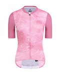 MONTON Cycling short sleeve jersey - WATERFLOWER LADY - pink