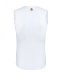 MONTON Cycling sleeve less t-shirt - HOLIDAY - white
