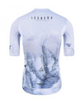 MONTON Cycling short sleeve jersey - ICEBERG  - white/grey