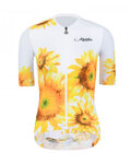 MONTON Cycling short sleeve jersey - SUNFLOWER LADY - white/yellow