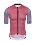 MONTON Cycling short sleeve jersey - CHECHEN - red/purple