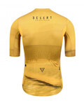 MONTON Cycling short sleeve jersey and shorts - DESERT - white/black/yellow
