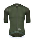 MONTON Cycling short sleeve jersey - TRAVELER MAX - green