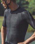 MONTON Cycling short sleeve jersey - PRO CARBONFIBER - black