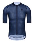 MONTON Cycling short sleeve jersey - PRO CARBONFIBER - blue