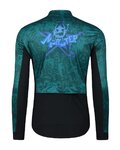 MONTON Cycling thermal jacket - MONSTER THERMAL - green/black