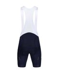 MONTON Cycling bib shorts - SKULL - blue