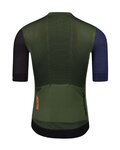 MONTON Cycling short sleeve jersey - TRAVELER EVO - black/green/blue