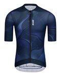 MONTON Cycling short sleeve jersey - POLESTAR - blue