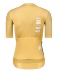 MONTON Cycling short sleeve jersey - SKULL ZEUS LADY - white/gold