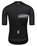 MONTON Cycling short sleeve jersey - SKULL THUNDER - black