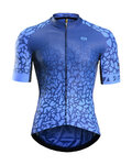 MONTON Cycling short sleeve jersey - CHEETAH - blue