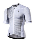 MONTON Cycling short sleeve jersey - FLEETING - black/white