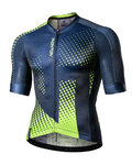 MONTON Cycling short sleeve jersey - ILLUMINATION - yellow/black