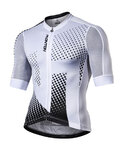 MONTON Cycling short sleeve jersey - ILLUMINATION - black/white