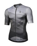 MONTON Cycling short sleeve jersey - ZAWA - grey/black