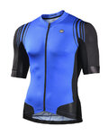 MONTON Cycling short sleeve jersey - SUNYI - black/blue