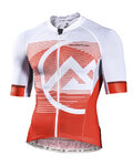 MONTON Cycling short sleeve jersey - MIRAGGIO - white/red