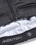 MONTON Cycling short sleeve jersey - CONCRETE JUNGLE - grey/black