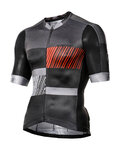 MONTON Cycling short sleeve jersey - CONCRETE JUNGLE - grey/black