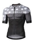 MONTON Cycling short sleeve jersey - CLIMBING FLOWER - black/grey