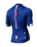 MONTON Cycling short sleeve jersey - MONDRIAN - blue