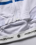 MONTON Cycling short sleeve jersey - MONDRIAN LADY - white