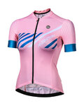 MONTON Cycling short sleeve jersey - HORIZON LADY - pink