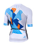 MONTON Cycling short sleeve jersey - CINDER - white