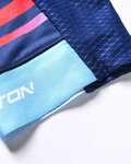 MONTON Cycling short sleeve jersey - SCIA - blue