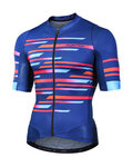 MONTON Cycling short sleeve jersey - SCIA - blue