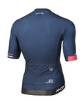 MONTON Cycling short sleeve jersey - VENUCIA - blue
