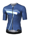 MONTON Cycling short sleeve jersey - PRISMA - blue