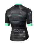 MONTON Cycling short sleeve jersey - CAMAIORE - green/black
