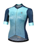 MONTON Cycling short sleeve jersey - SUGARLOAF LADY - green