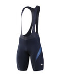 MONTON Cycling bib shorts - GALE - black/blue