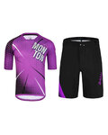 MONTON Cycling MTB set - BAM MTB - purple/black