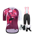 MONTON Cycling mega sets - FLAMINGO  LADY - pink/white/black