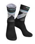 MONTON Cyclingclassic socks - GREFFIO - black/white