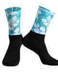 MONTON Cyclingclassic socks - WILDFLOWER - black/green