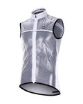 MONTON Cycling gilet - GARIGUE - white