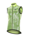 MONTON Cycling gilet - GARIGUE - yellow