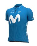 ALÉ Cycling short sleeve jersey - MOVISTAR 2021 PRIME - light blue