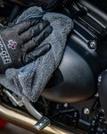 MUC-OFF bike polishing cloth - POLISHING CLOTH - grey