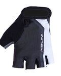 NALINI Cycling fingerless gloves - AIS SALITA  - white/black