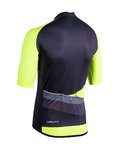 NALINI Cycling short sleeve jersey - AIS MORTIROLO 2.0 - black/yellow