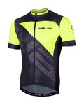 NALINI Cycling short sleeve jersey - AIS VITTORIA 2.0 - black/yellow