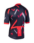 NALINI Cycling short sleeve jersey - AIS DISCESA 2.0 - black/red