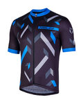 NALINI Cycling short sleeve jersey - AIS DISCESA 2.0 - blue/black