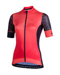 NALINI Cycling short sleeve jersey - AIS STILOSA 2.0 LADY - orange/black